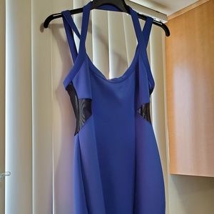 Blue and Black dress